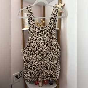 Cheetah romper